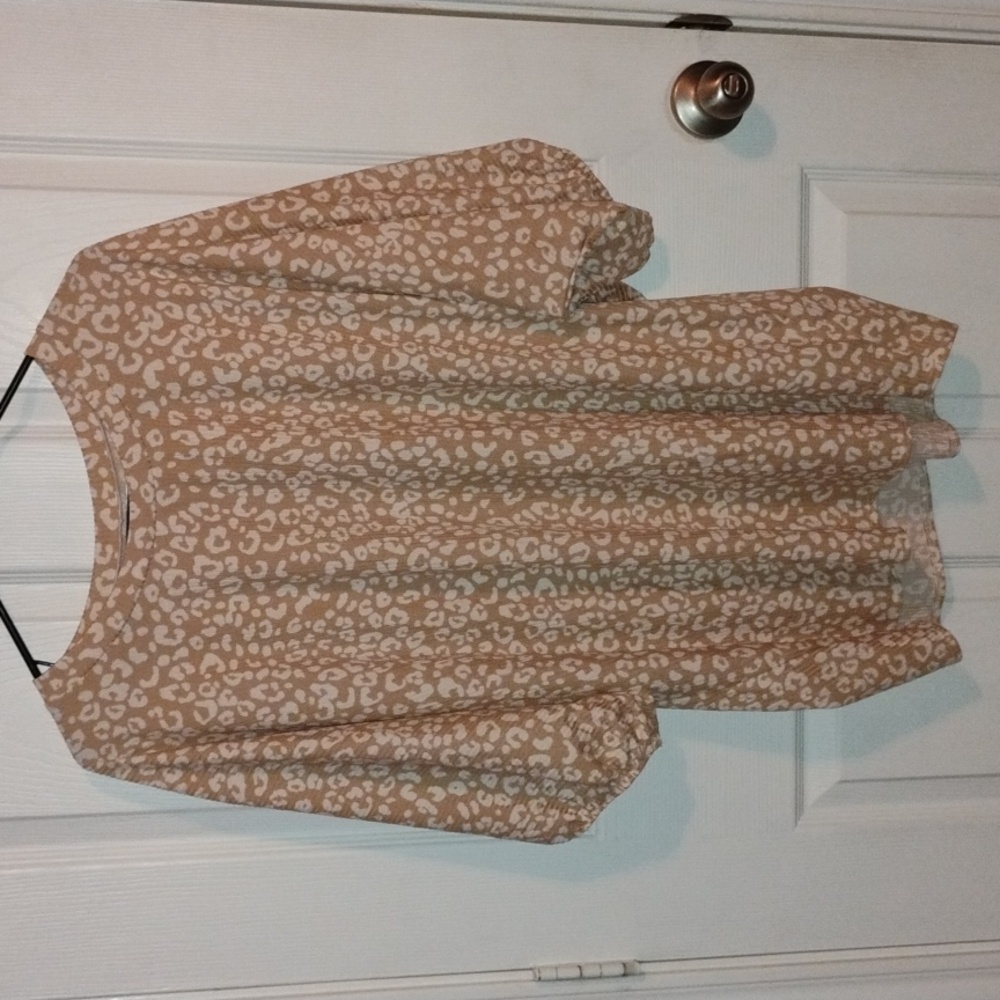 Leopard Print Blouse